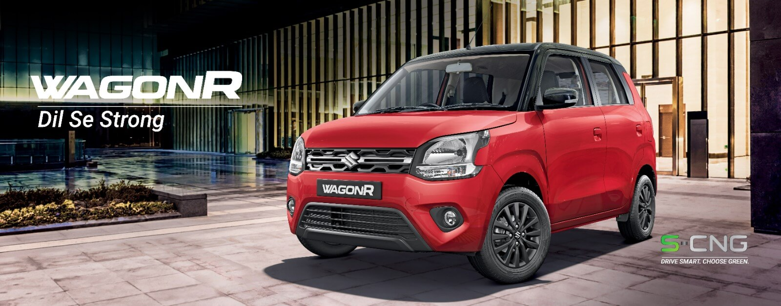 Maruti wagonR Red colour